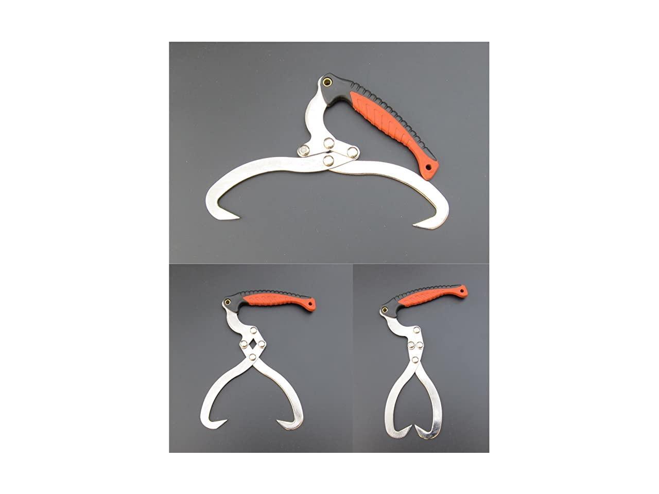 8 Inches 200MM Log Carrier Log Tongs Log Lifting Hook Timbers Tongs for