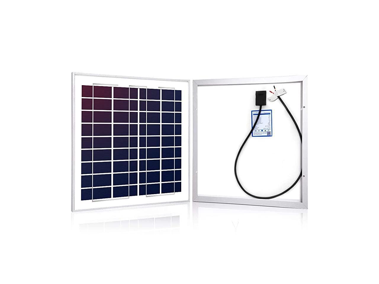 2-12 Volt 15 Watt Polycrystalline 36 Cell Solar Panels Photovoltaic 15W Max 