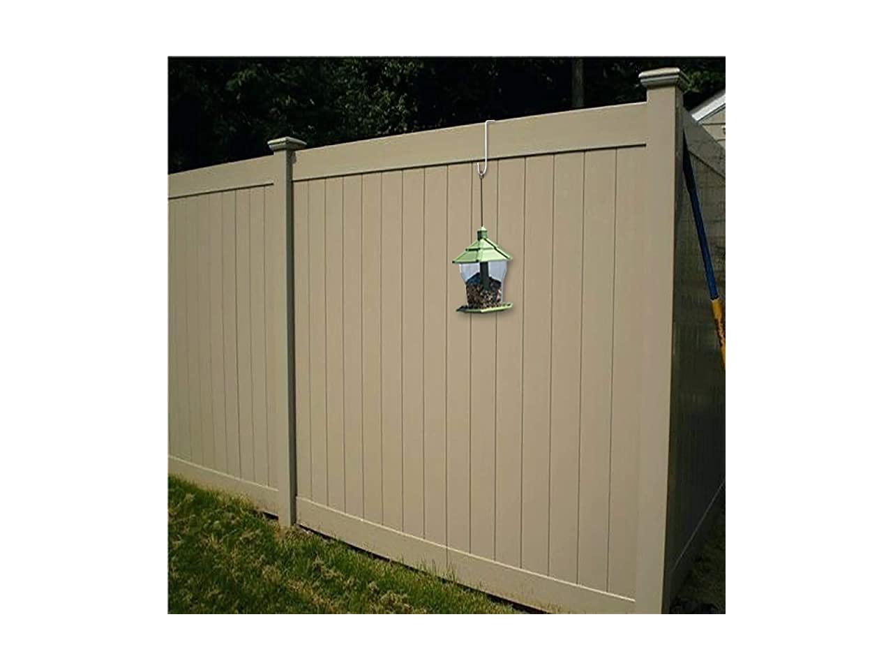 Fence Hooks Hangers Patio Light Hooks 2quotX 6quot Powder Coated