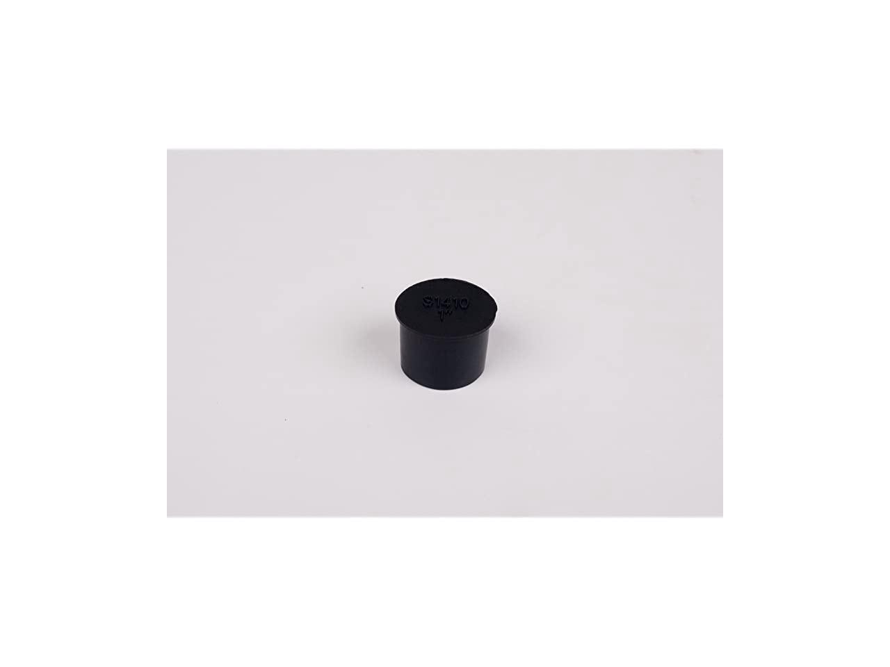 Pool Fence Hole Cover Deck Patio Ground Caps 50 Black