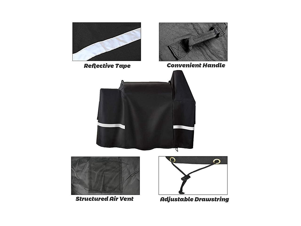 Grill Cover Waterproof for Pit Boss 820 Deluxe 820D PB820FB Wood Pellet