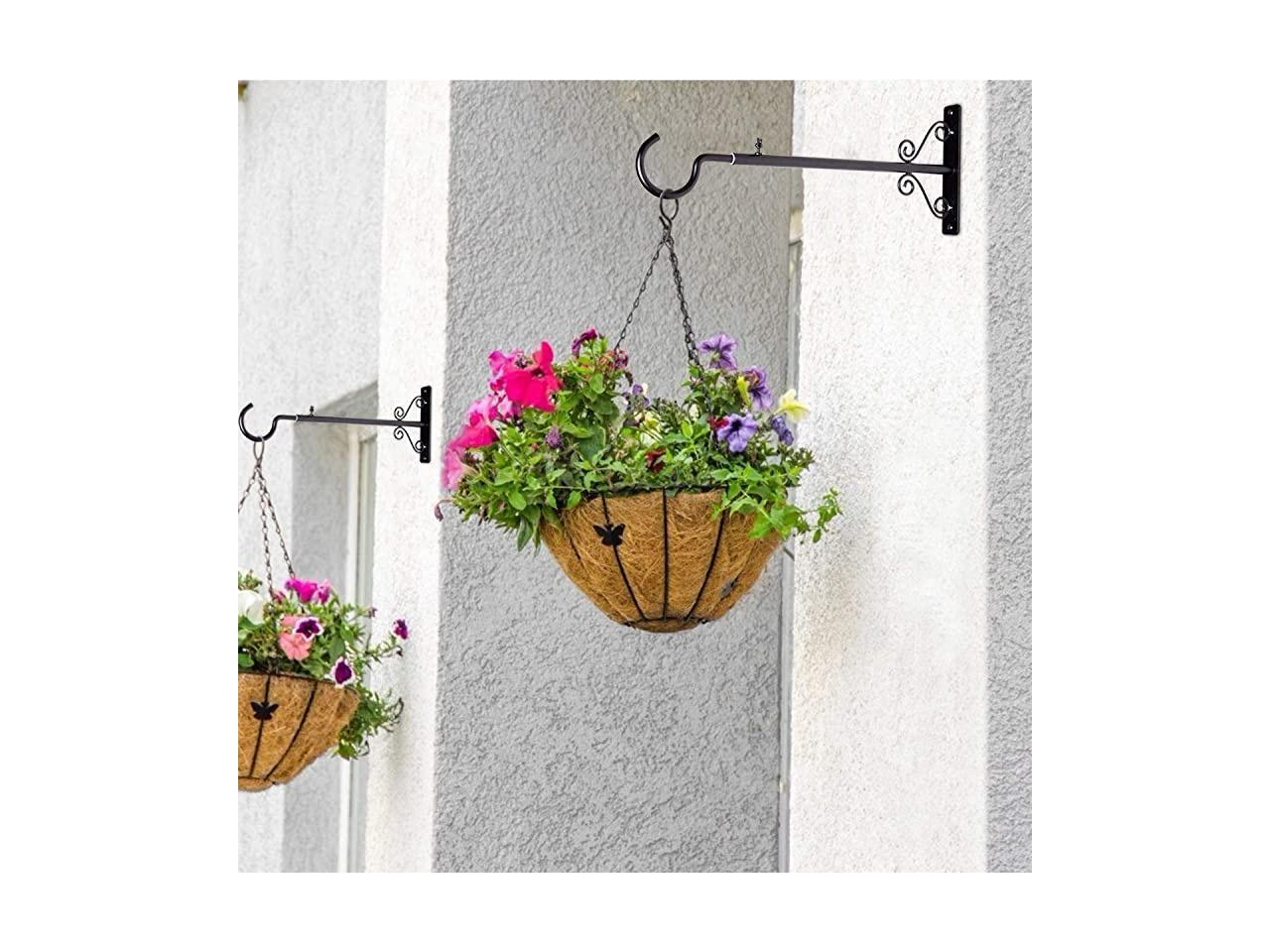 indoor hanging plant wall bracket