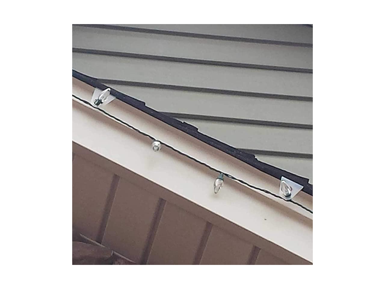 Pack Original Shingle Tab Light Clips for C7 C9 Christmas Lights