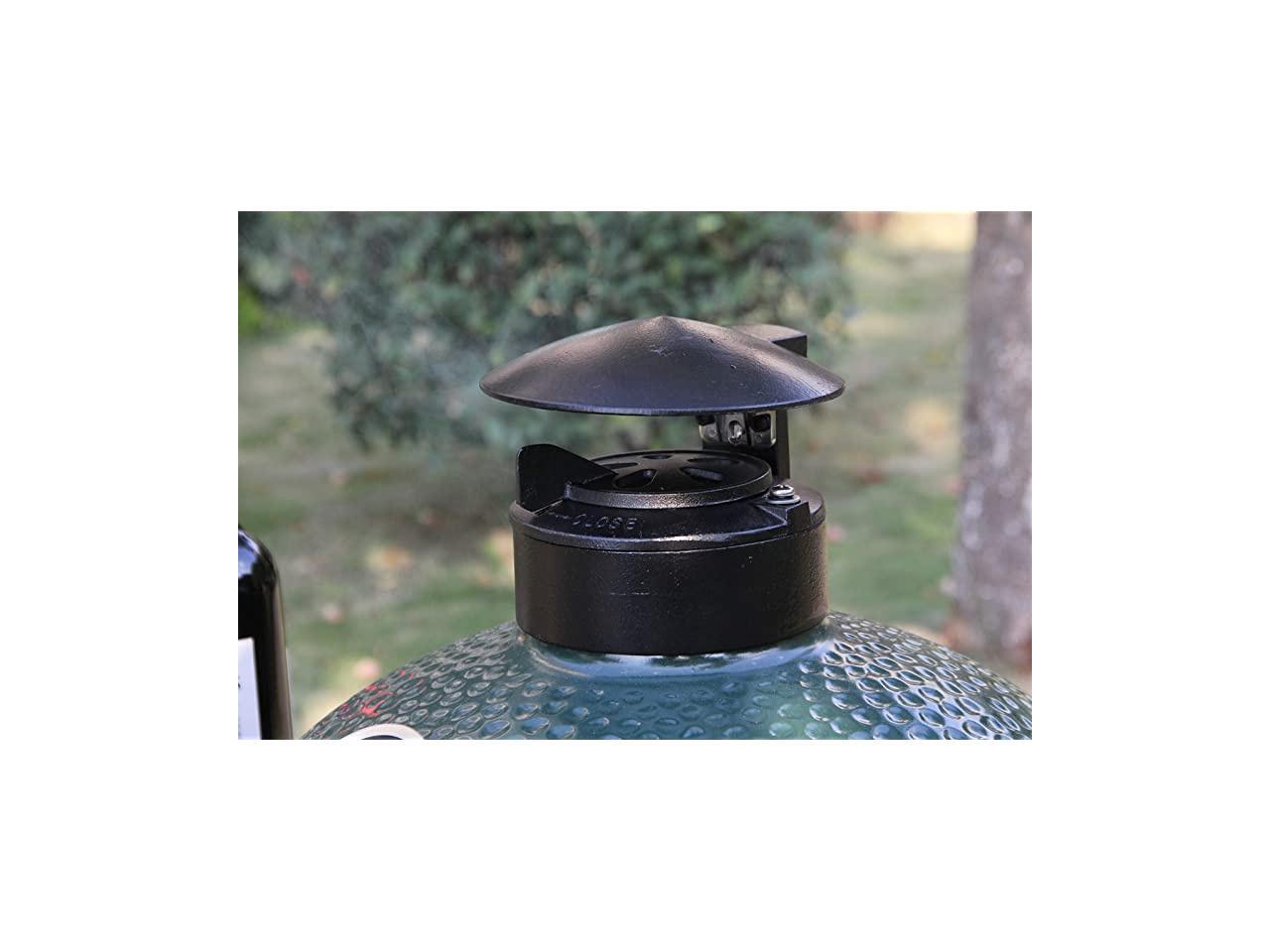 in 1 Cast Iron Cap for Medium Large XLarge Big Green Egg Top MustHave Big Green Egg Accessories