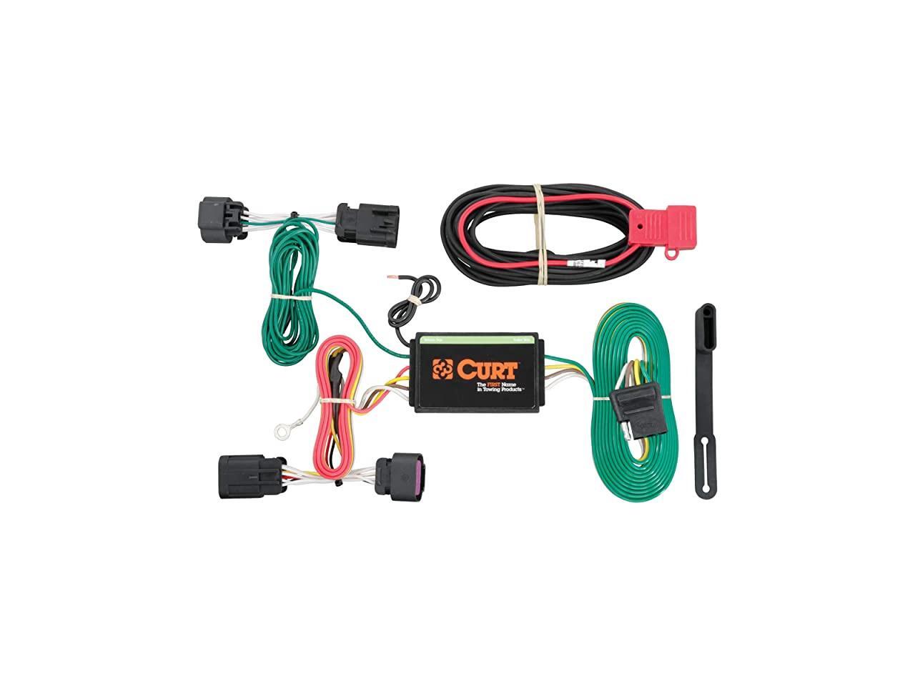 56209 VehicleSide Custom 4Pin Trailer Wiring Harness for Select Ram