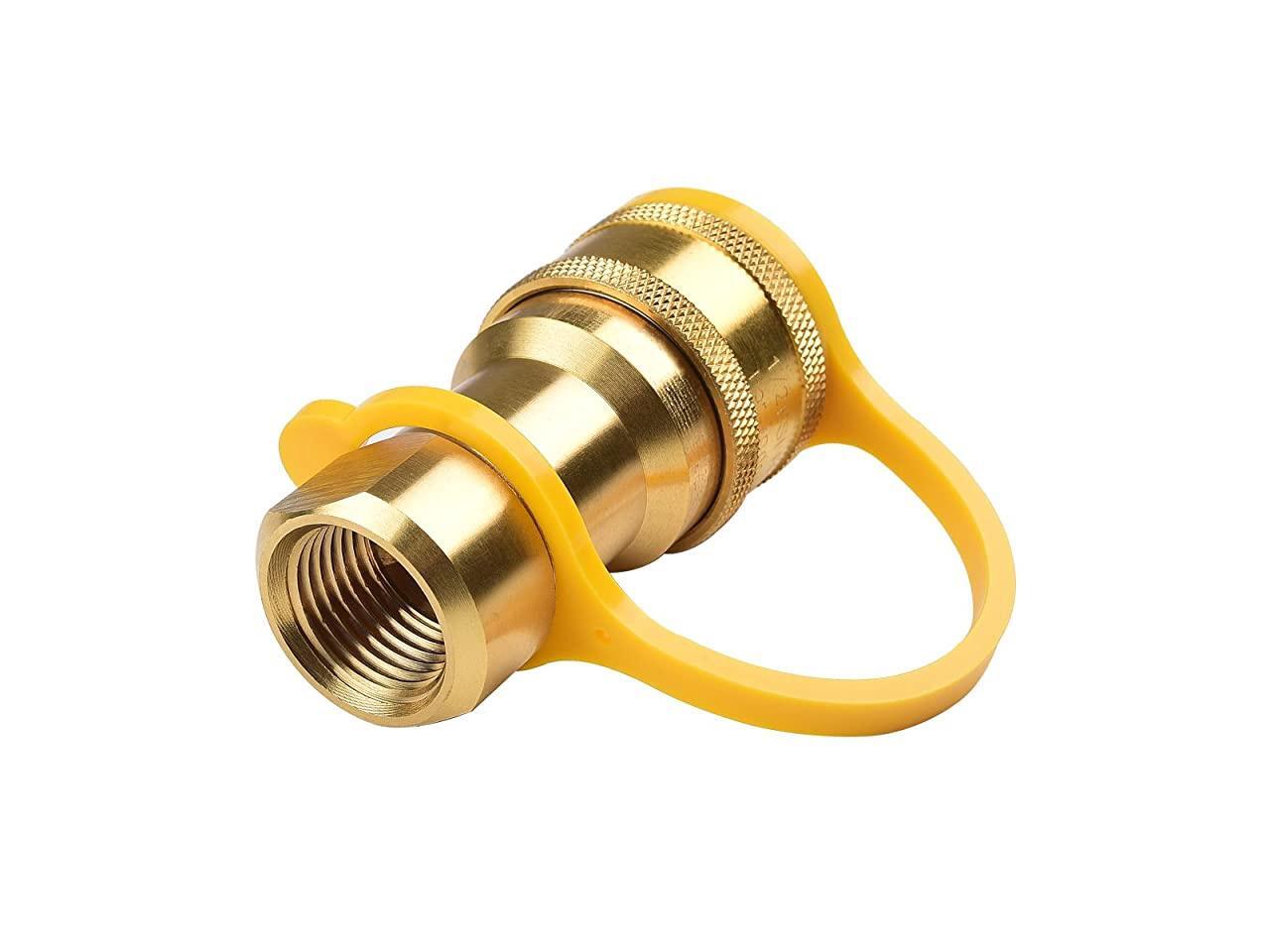 24 Feet 12inch ID Natural Gas Hose with Quick Disconnect Fittings for Fire Pit Generator Patio