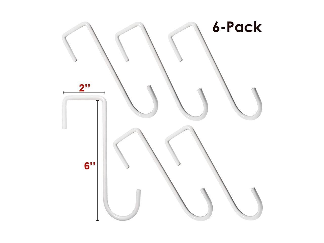 Fence Hooks Hangers Patio Light Hooks 2quotX 6quot Powder Coated