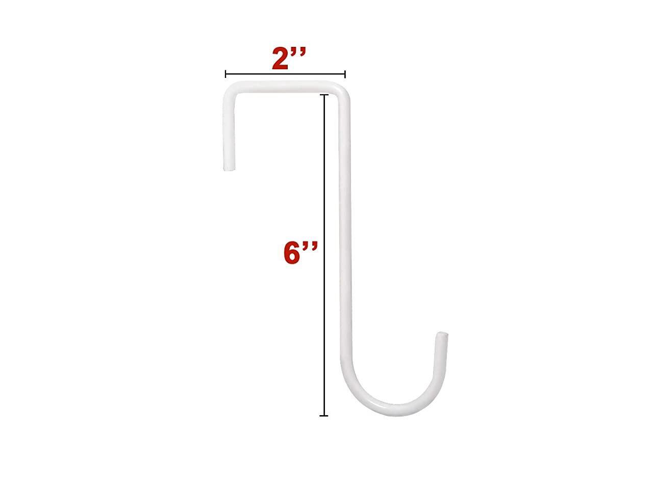 Fence Hooks Hangers Patio Light Hooks 2quotX 6quot Powder Coated