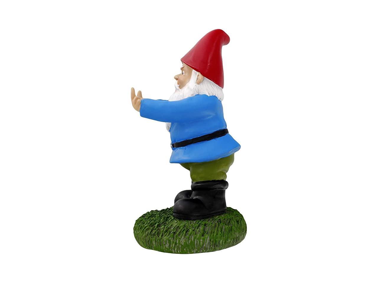 gnometastic the original double bird garden gnome statue