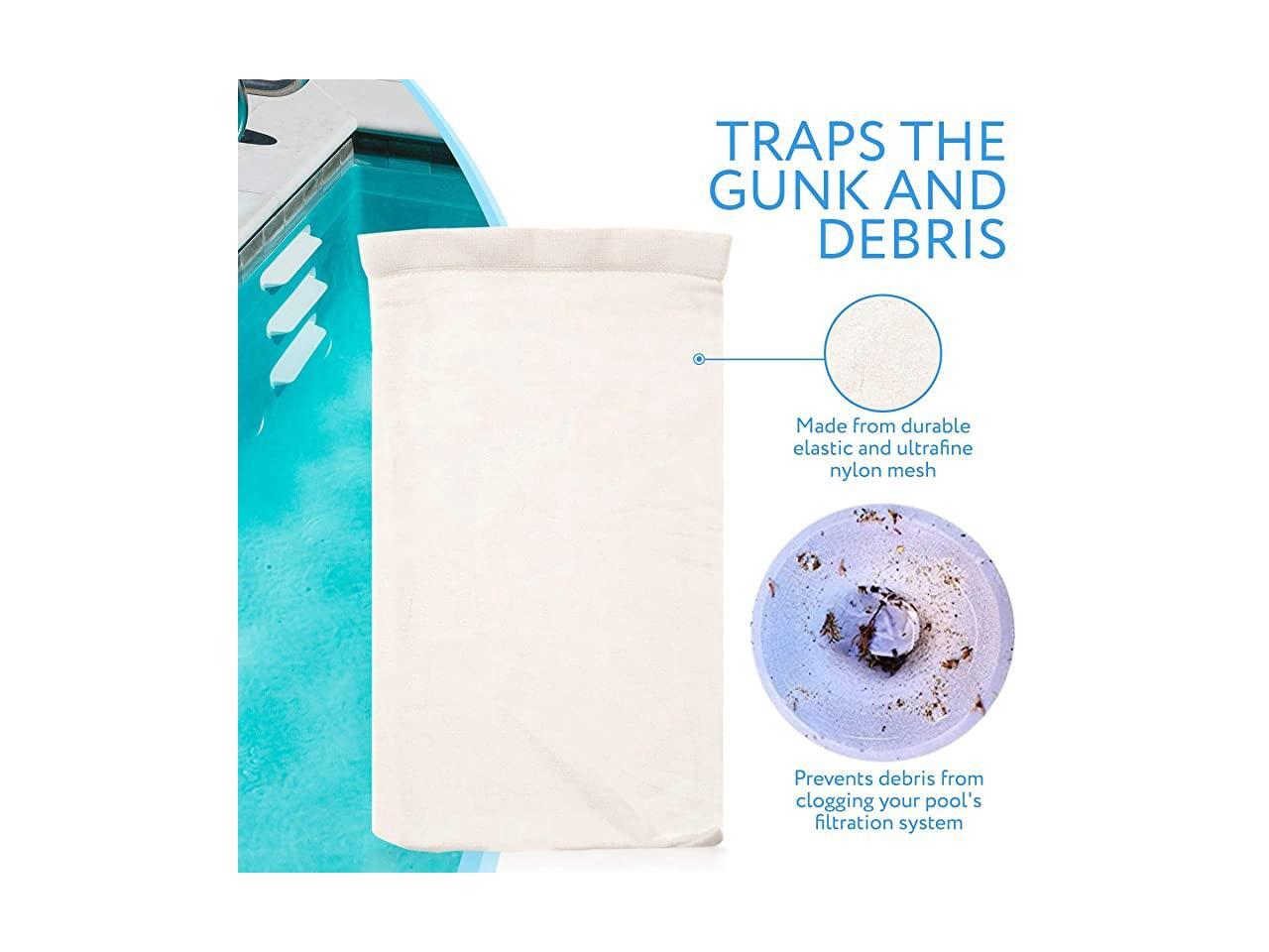 10Pack of Pool Skimmer Socks Perfect Savers for Filters Baskets and Skimmers The Ideal