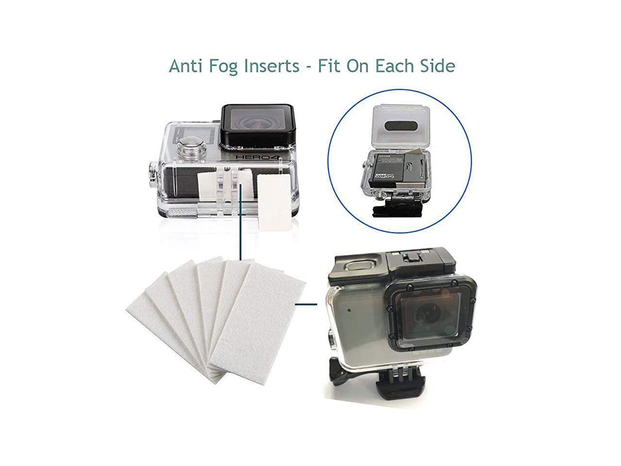 Housing Case For Gopro Hero7 Silver Hero7 White With Anti Fog Inserts Accessories Suitable For Underwater Diving Photography 45m Protective Shell Newegg Com