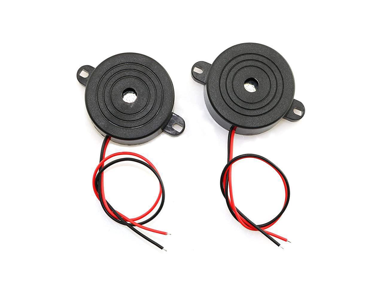 2Pack DC 324V 85 dB Active Piezo Buzzer Piezoelectric Sound Beeper