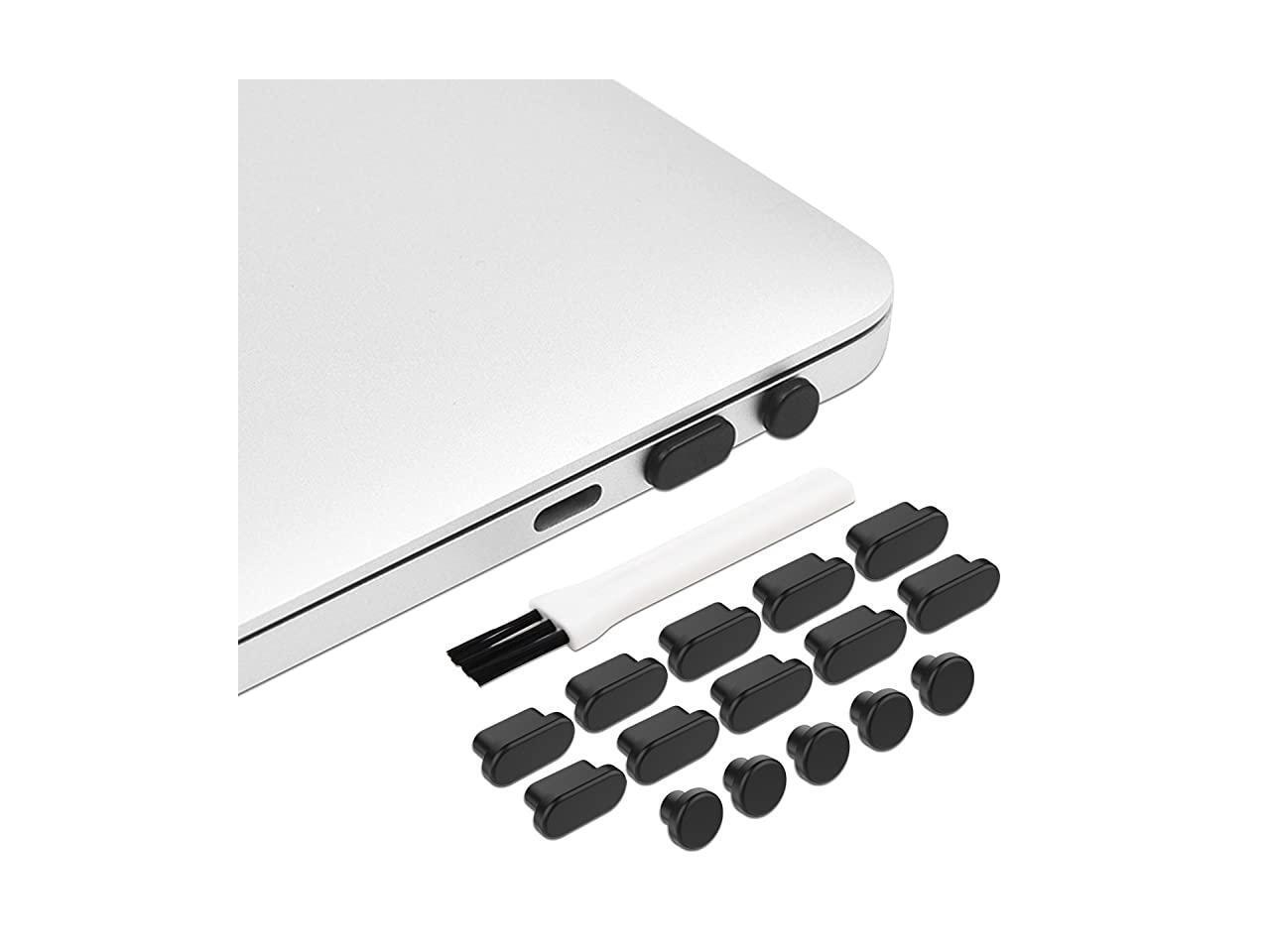 USB C Dust Plug Set (17 Piece) Compatible with MacBook 11, 13, 16