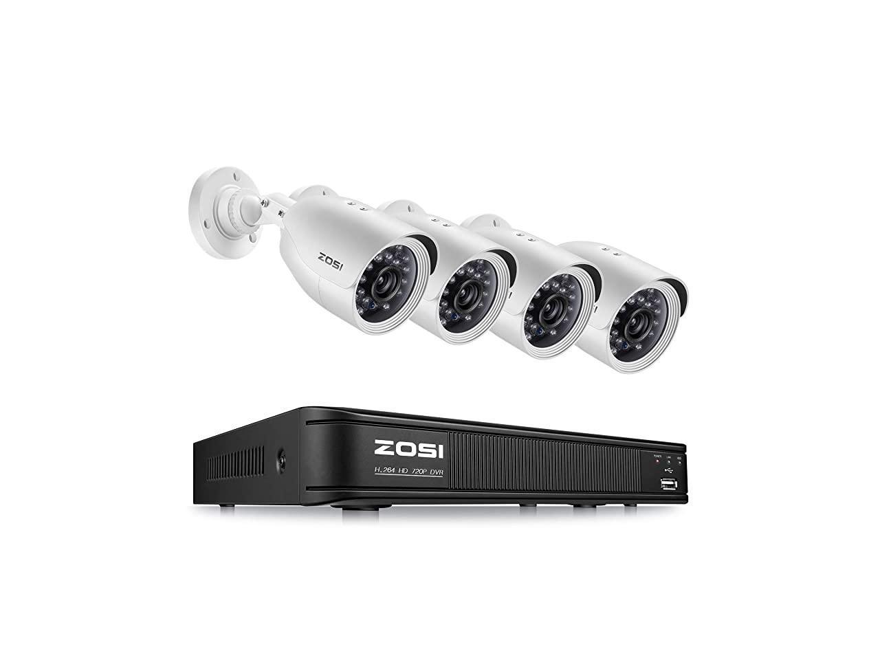 1080p H265+ Home Security Camera System 5mp Lite 8 Channel Cctv Dvr 