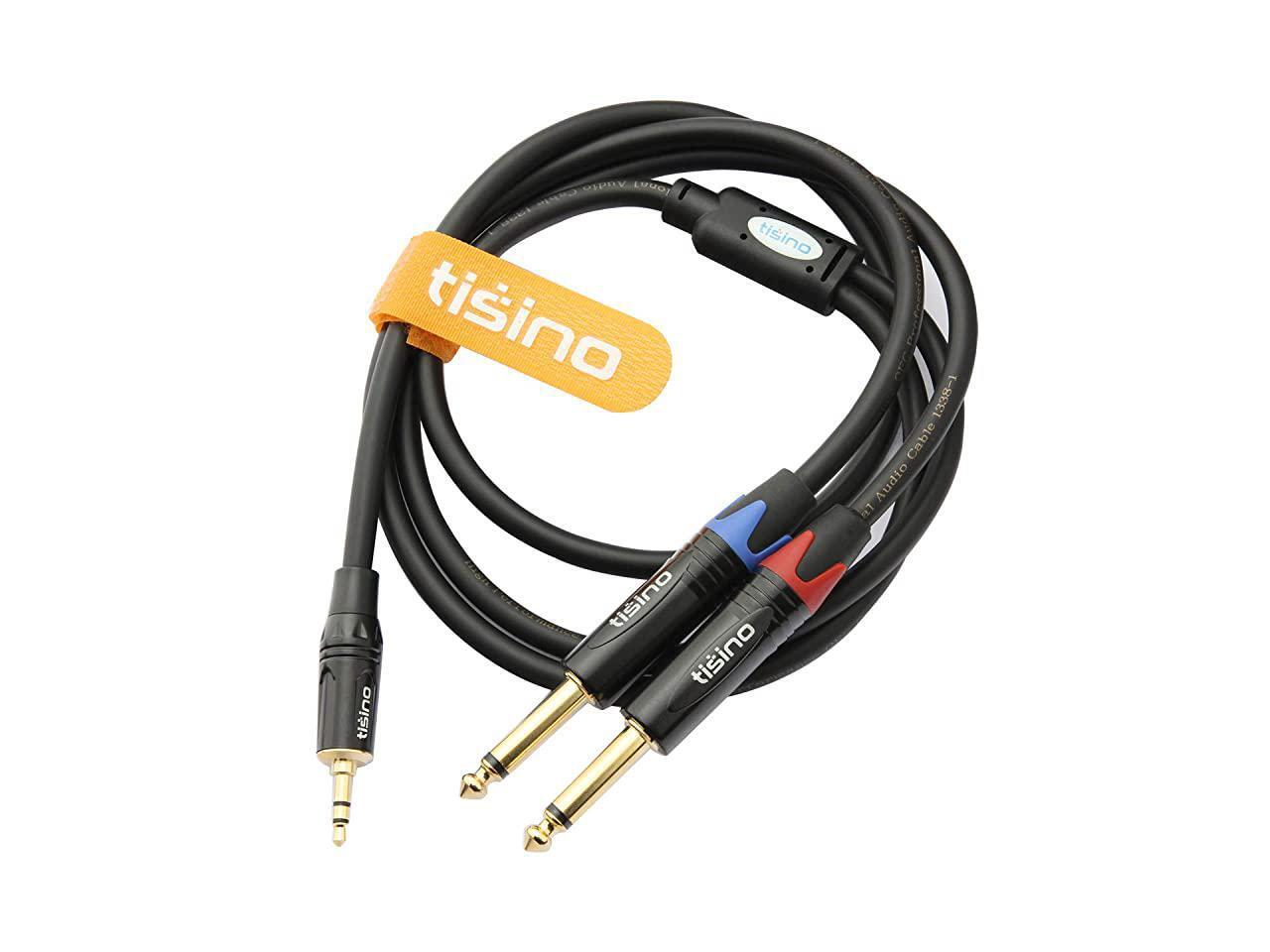 1 8 trs to dual 1 4 stereo audio cable