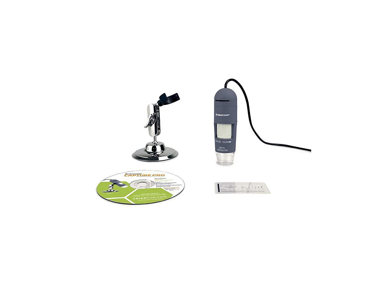 Deluxe Handheld Digital Microscope Capture Your Discoveries 44302C