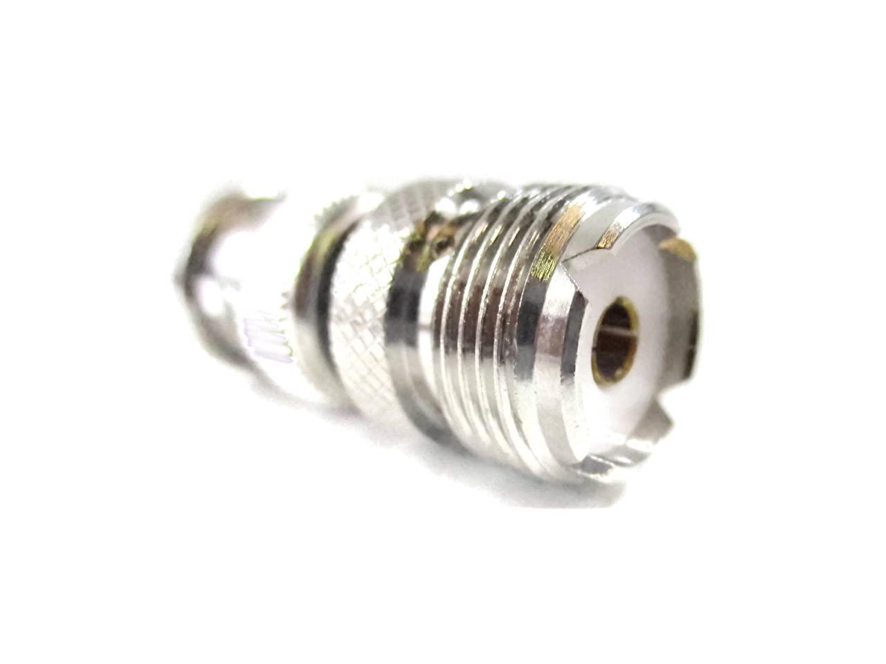 KVAD1X BNC Male to UHF SO239 CB Radio Scanner Antenna Adapter