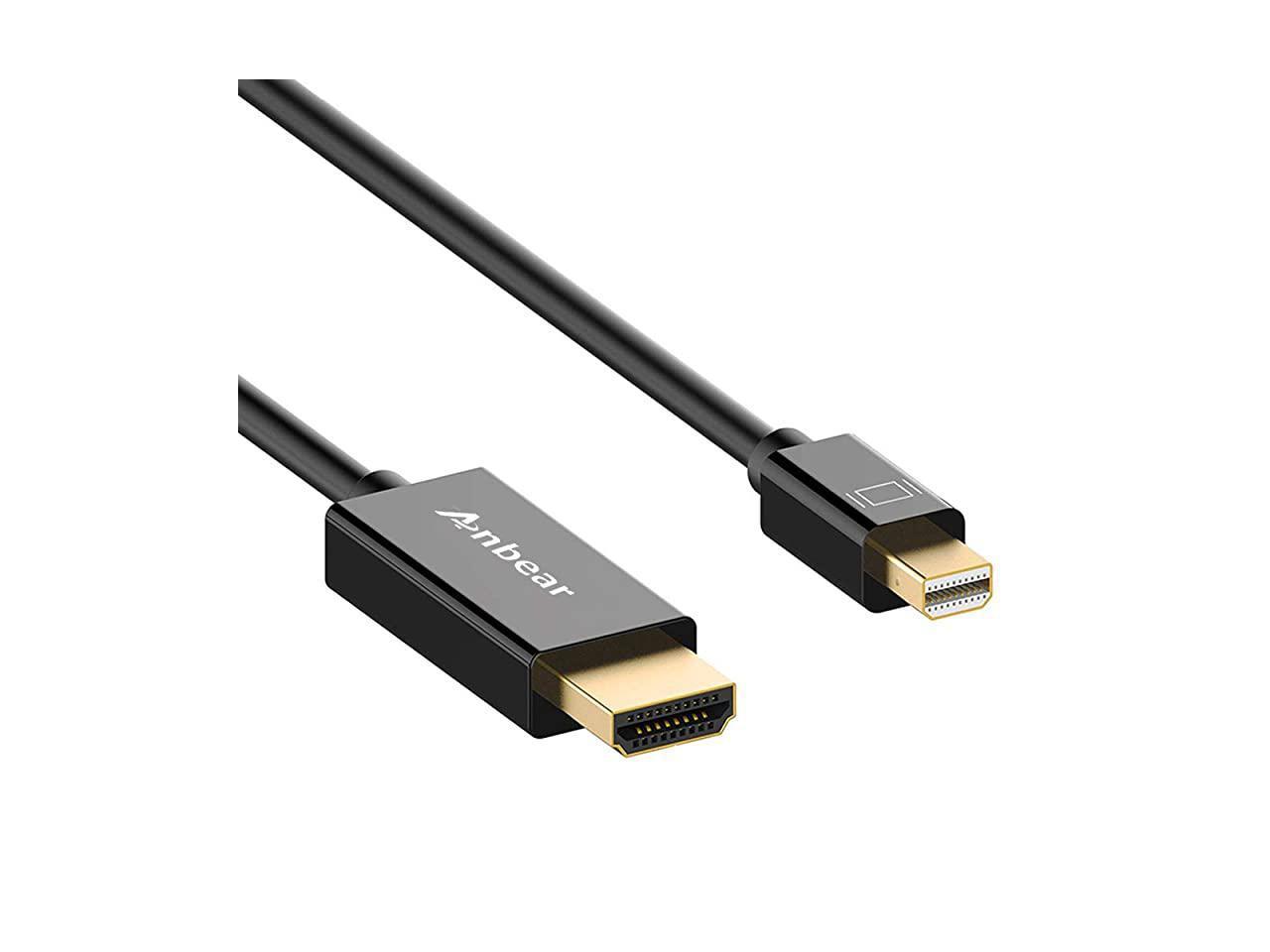 Computer to TV cable Gold-plated Mini DP to HDMI connectors for MacBook iMac PR1 