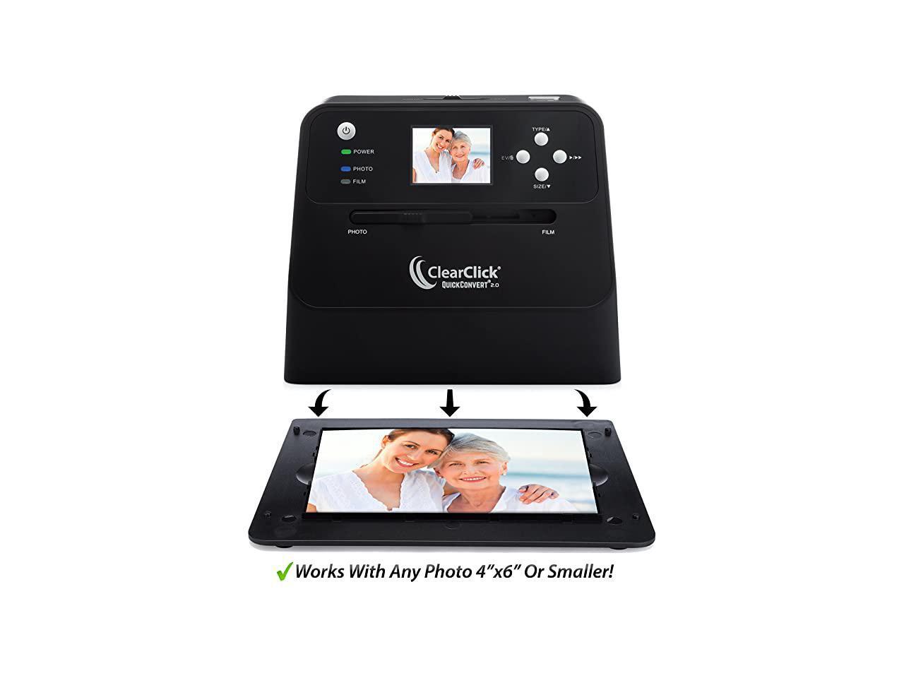 14 MP QuickConvert 20 Photo Slide and Negative Scanner Scan 4x6 Photos