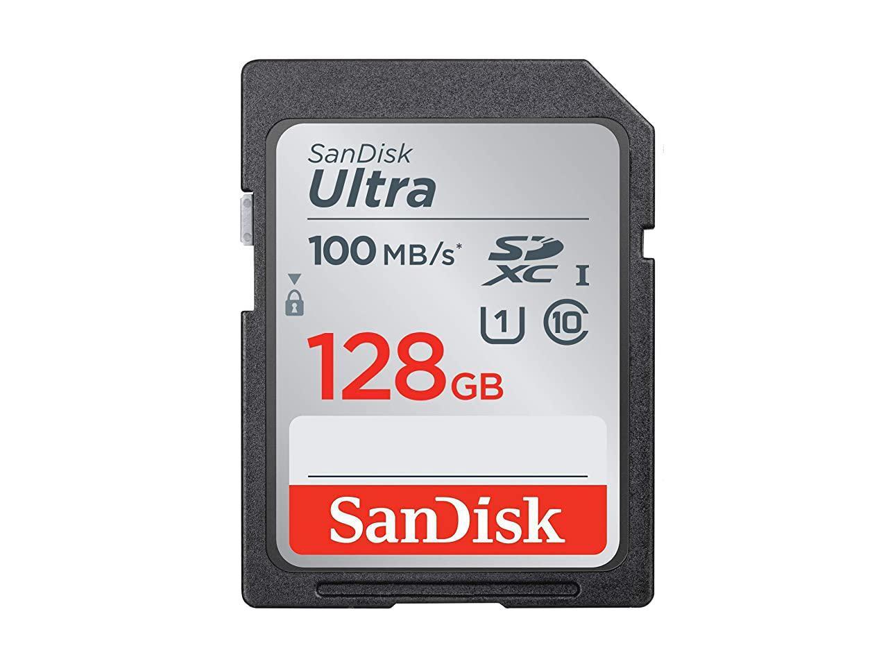 128GB SDXC SD Ultra Memory Card Two Pack Works with Canon EOS Rebel T7