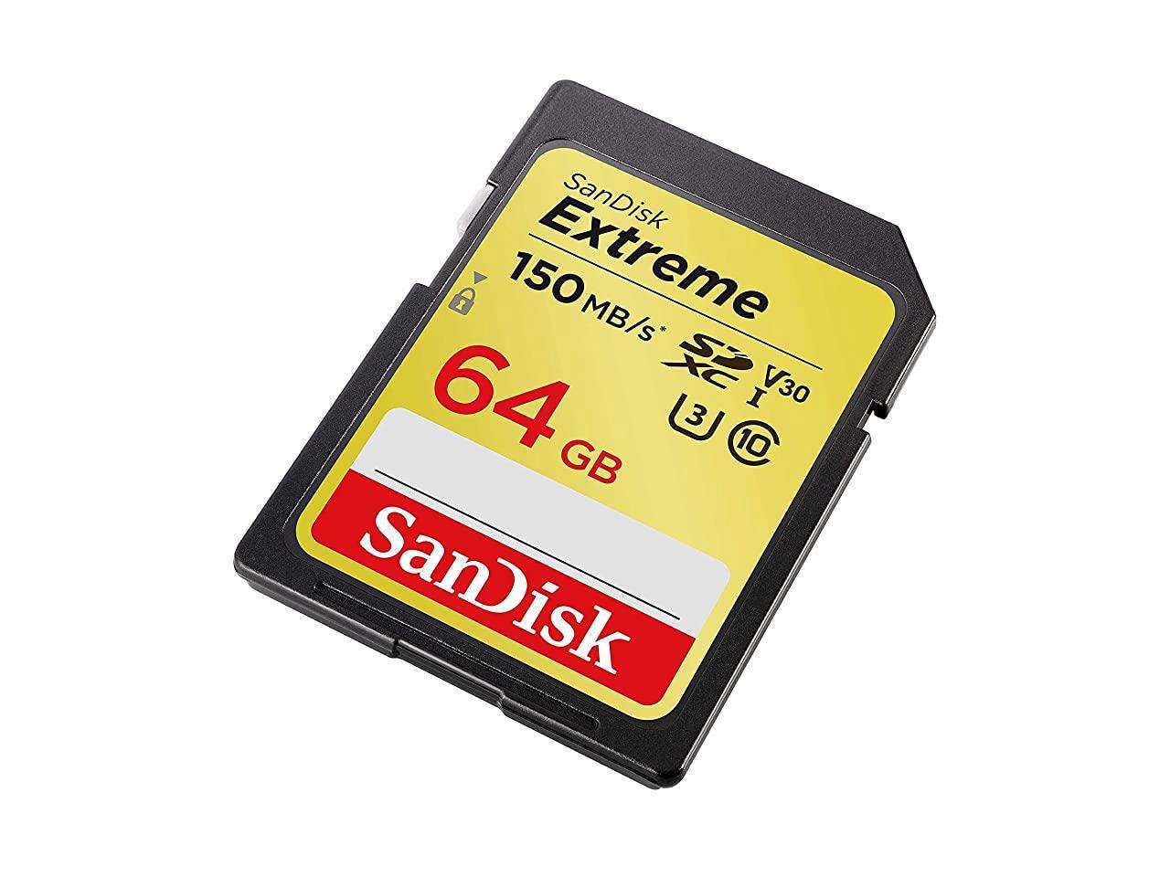 64GB SDXC SD Extreme Memory Card Works with Canon EOS 77D ...