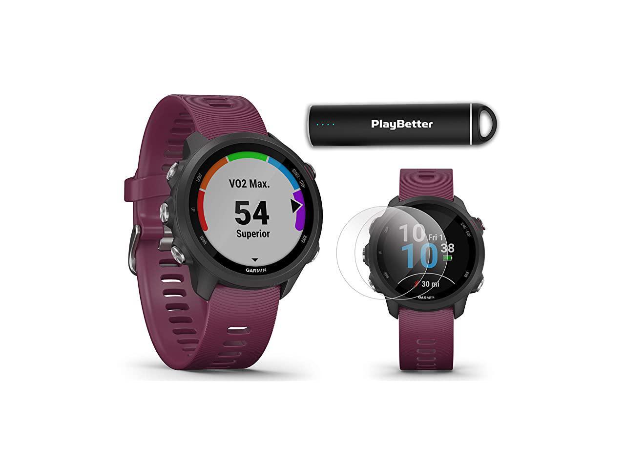 garmin forerunner 245 battery