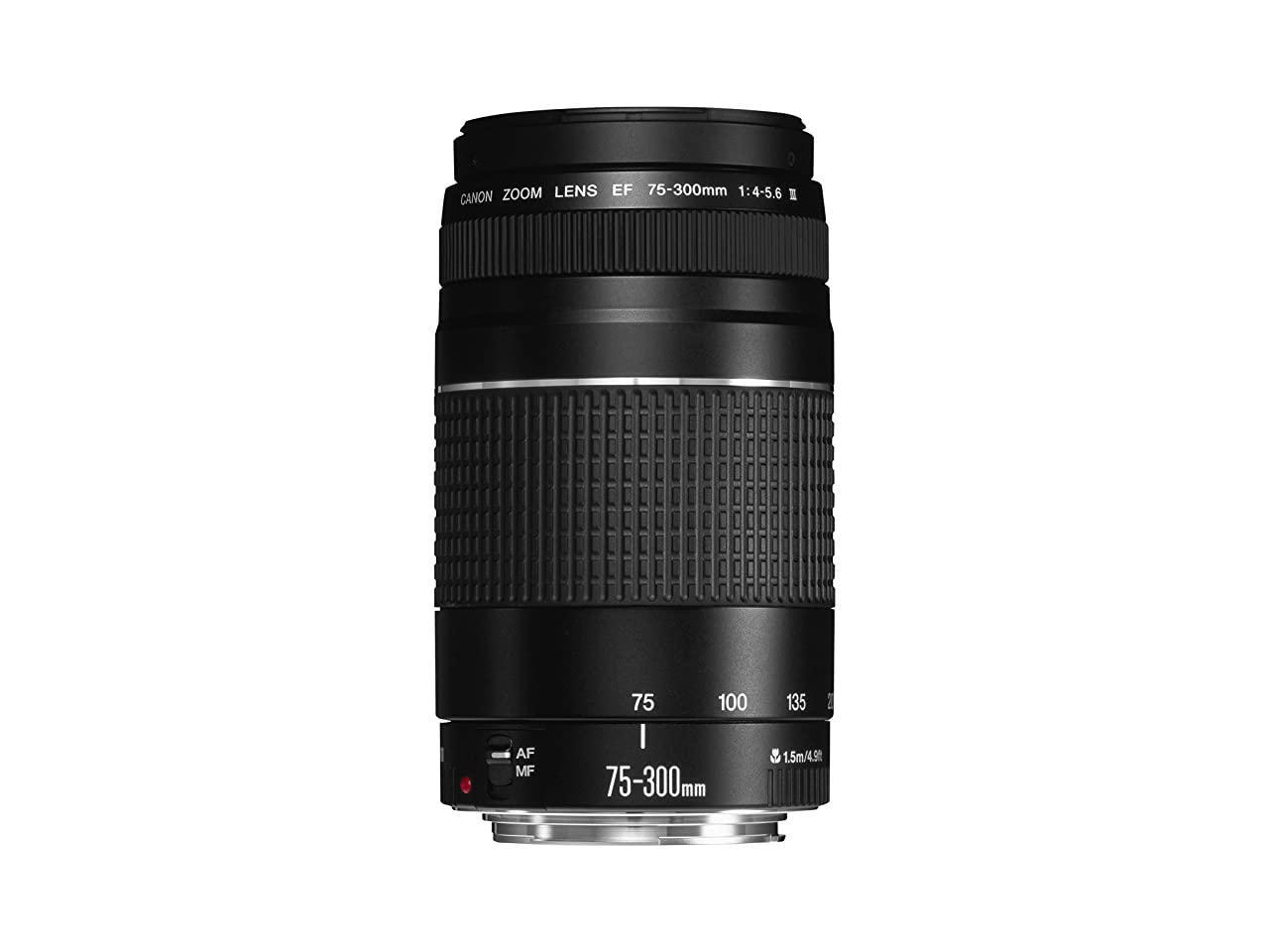 Ef 75 300mm F 4 5 6 Iii Usm Telephoto Zoom Lens For Slr Cameras Newegg Com