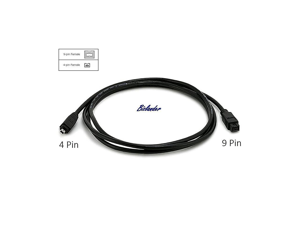 Firewire High Speed Premium DV to Firewire Cable 800 1394B 800400 IEEE