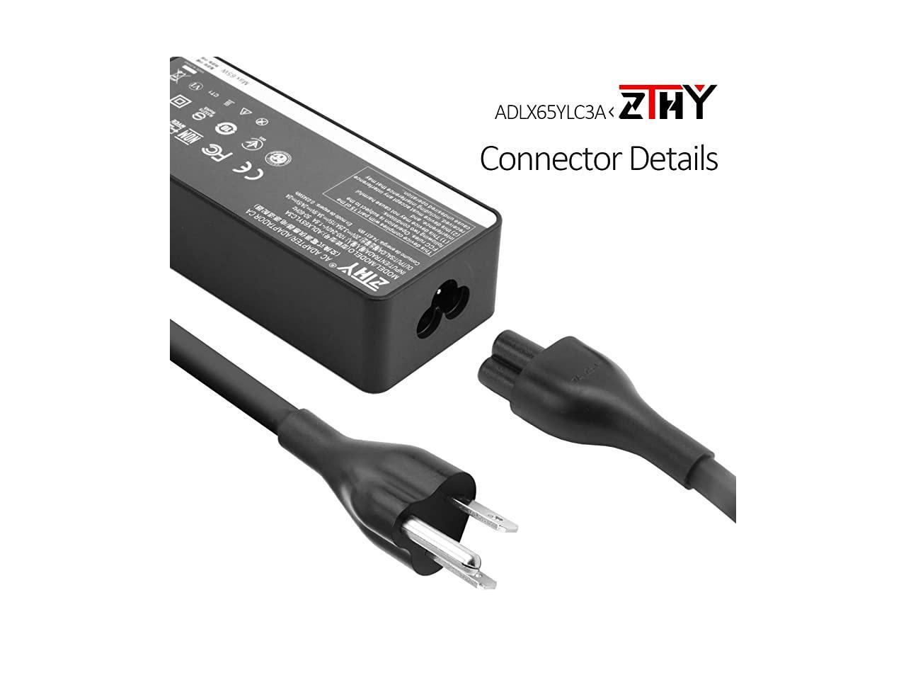 Lenovo 65W Type C USBC Laptop Charger AC Adapter Compatible with Lenovo