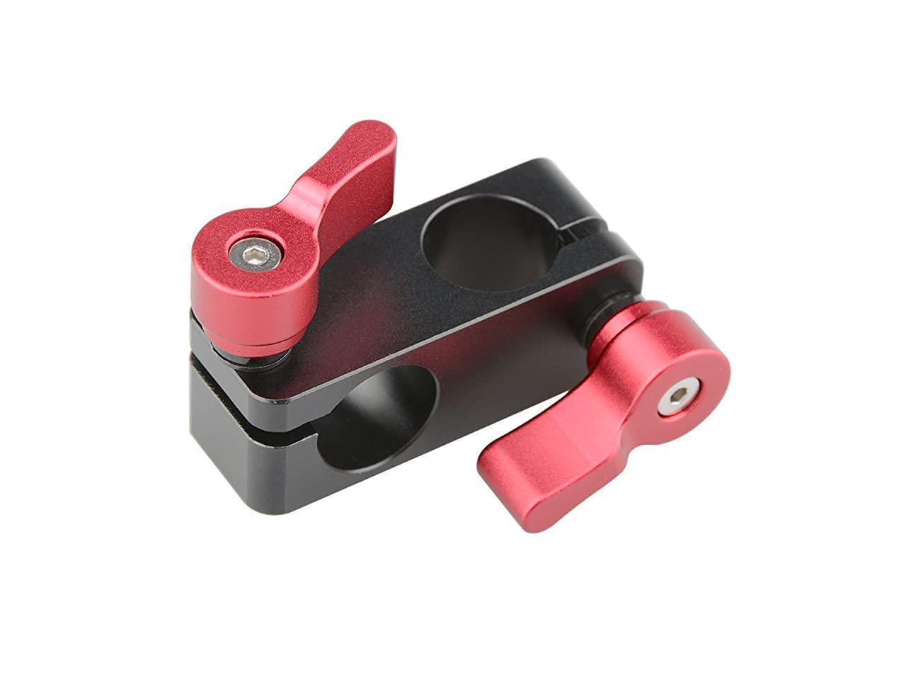 Right Angle Rod Clamp 15mm Rod 90 Degree Rotate for Video Camera DSLR ...