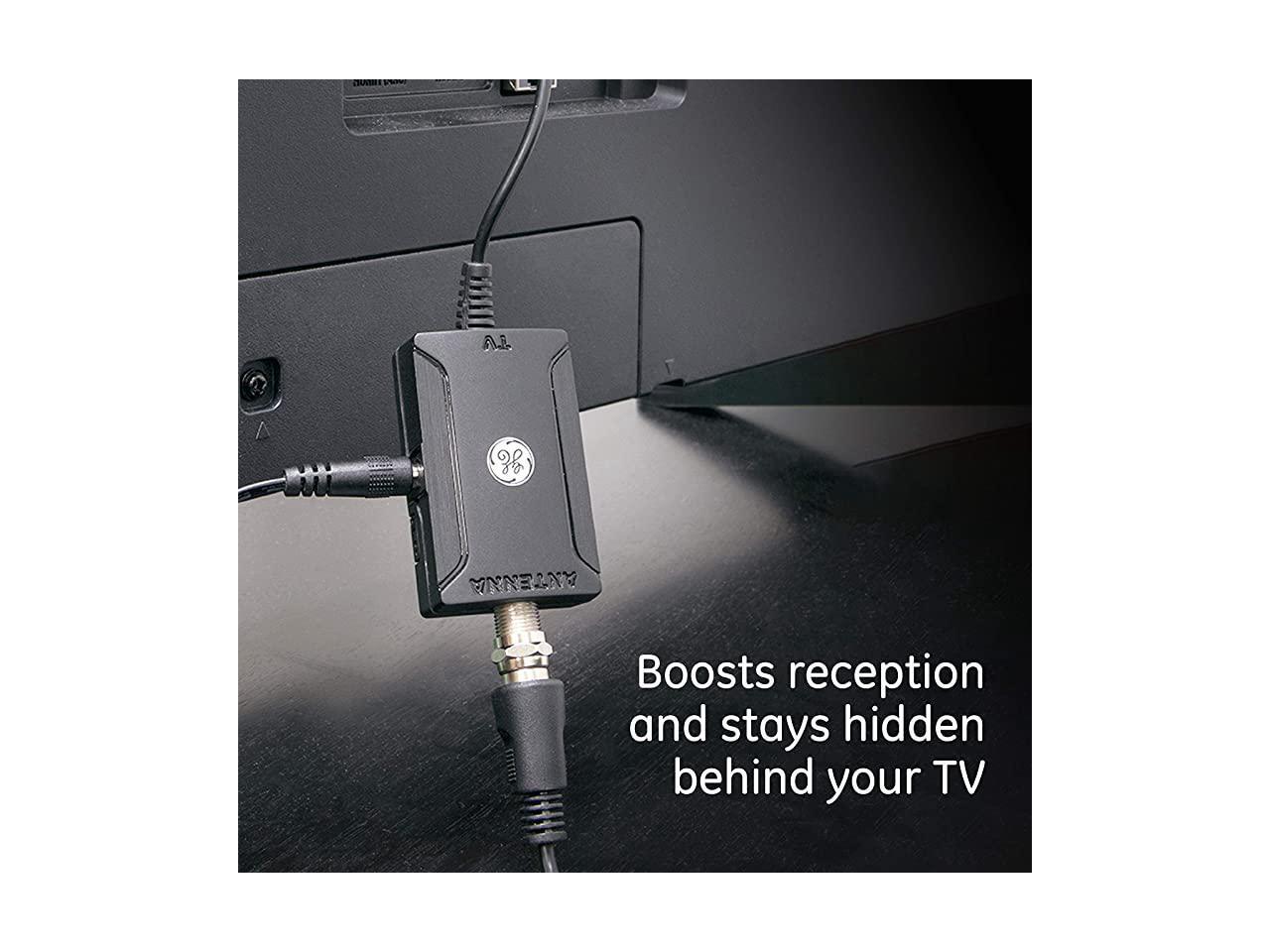 Indoor TV Antenna Amplifier Low Noise Antenna Signal Booster Clears Up