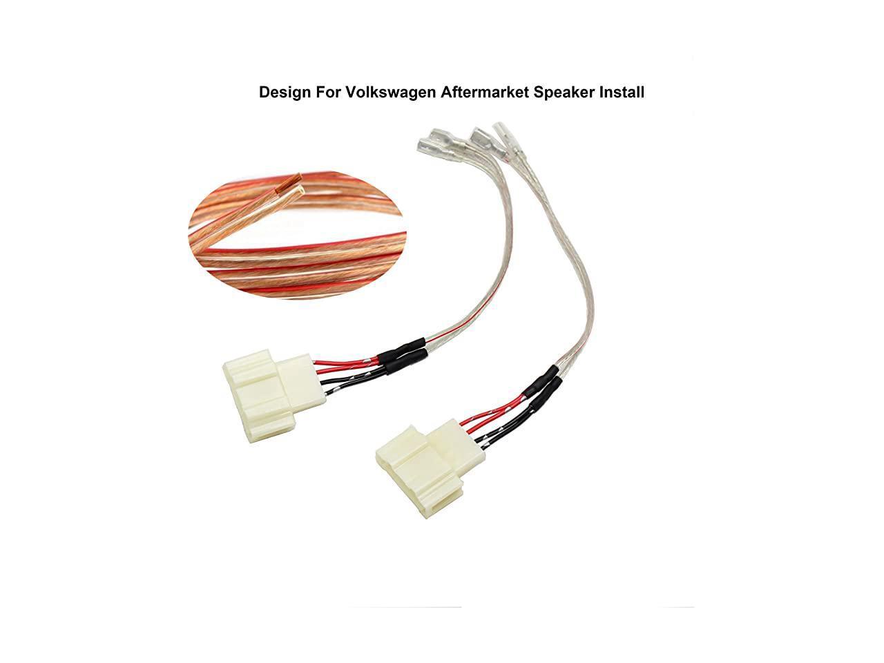 Car Door Aftermarket Speaker Replace Wiring Harness Connector for