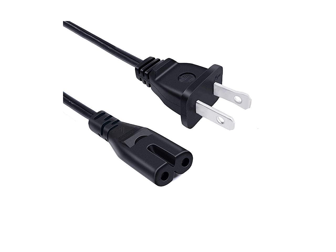 8ft 2 Prong Power Cord for Roomba Home Base Charging Dock 960 980 985 980 690 675 677 614 620