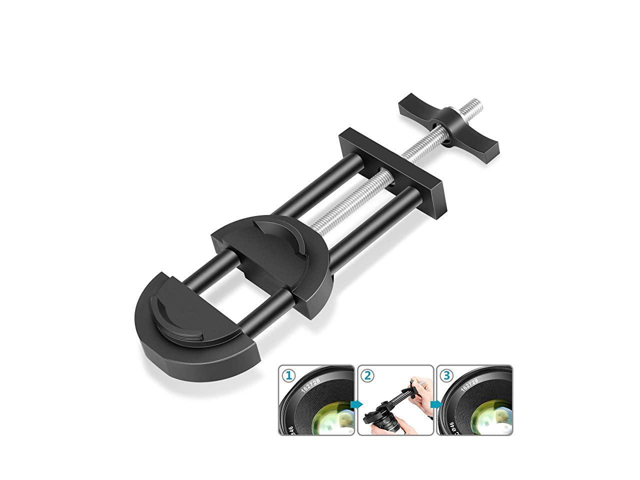 Camera Lens Vise Repair Tool for Lens and Filter Ring Adjustment Range