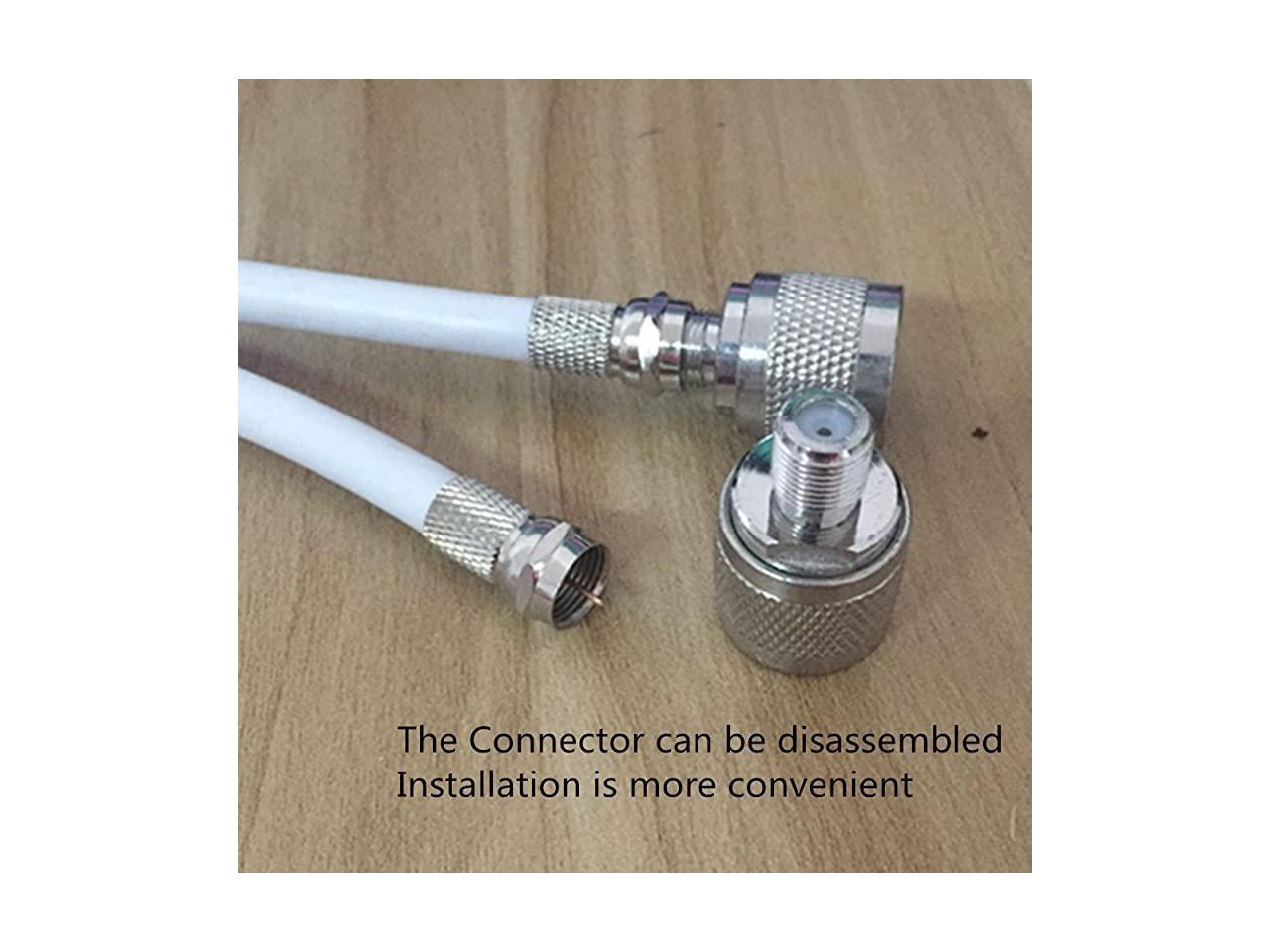 SYWV75 Ultra Low Loss Mobile Signal Booster Coaxial Cable with NN Type