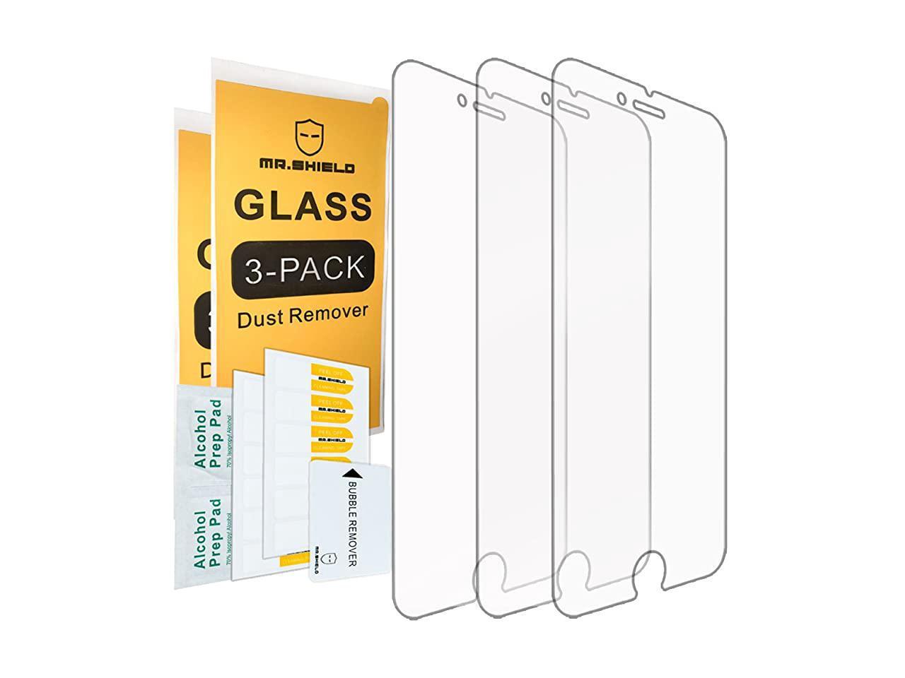 3 Pack SONWO Tempered Glass Shatterproof Protectors for iPhone 7 Plus/iPhone 8 Plus 99.99% HD Clarity Tempered Glass Protector for iPhone 7 Plus/iPhone 8 Plus 