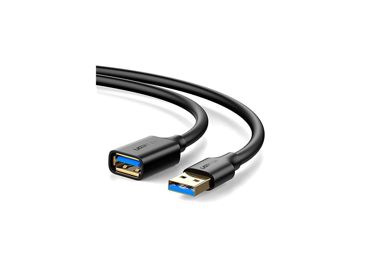 USB3.0 Extension Cable 15ft SNANSHI USB 3.0 Extender Cord Type A Male to Female Extension Cable Compatible for USB Flash Drive Hard Drive,Keyboard Camera Xbox Oculus VR Printer Card Reader 