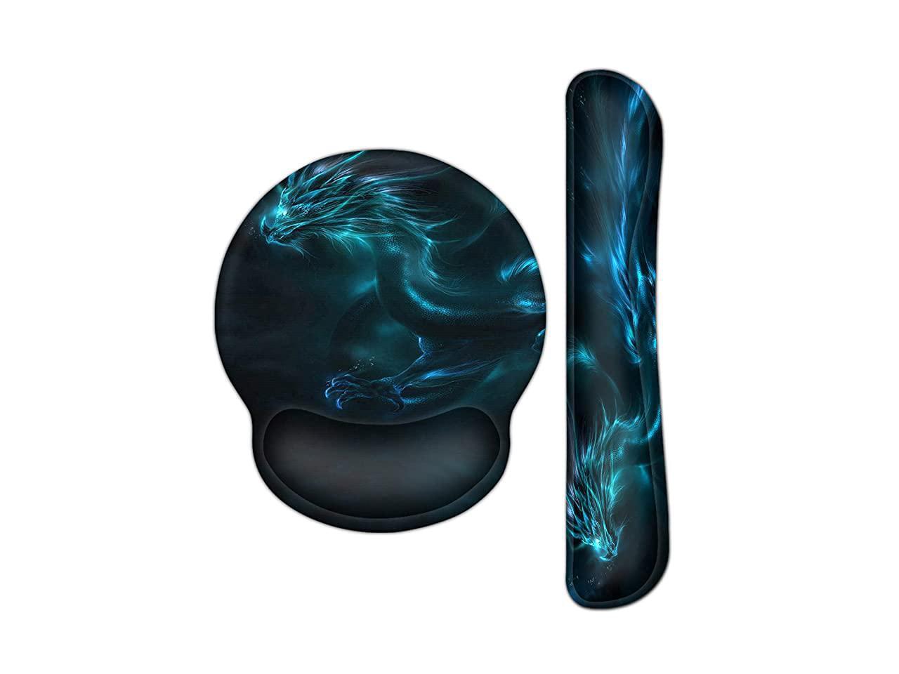 Mouse Pad Wrist Support Gaming Keyboard Wrist Pad Combo Set Durable