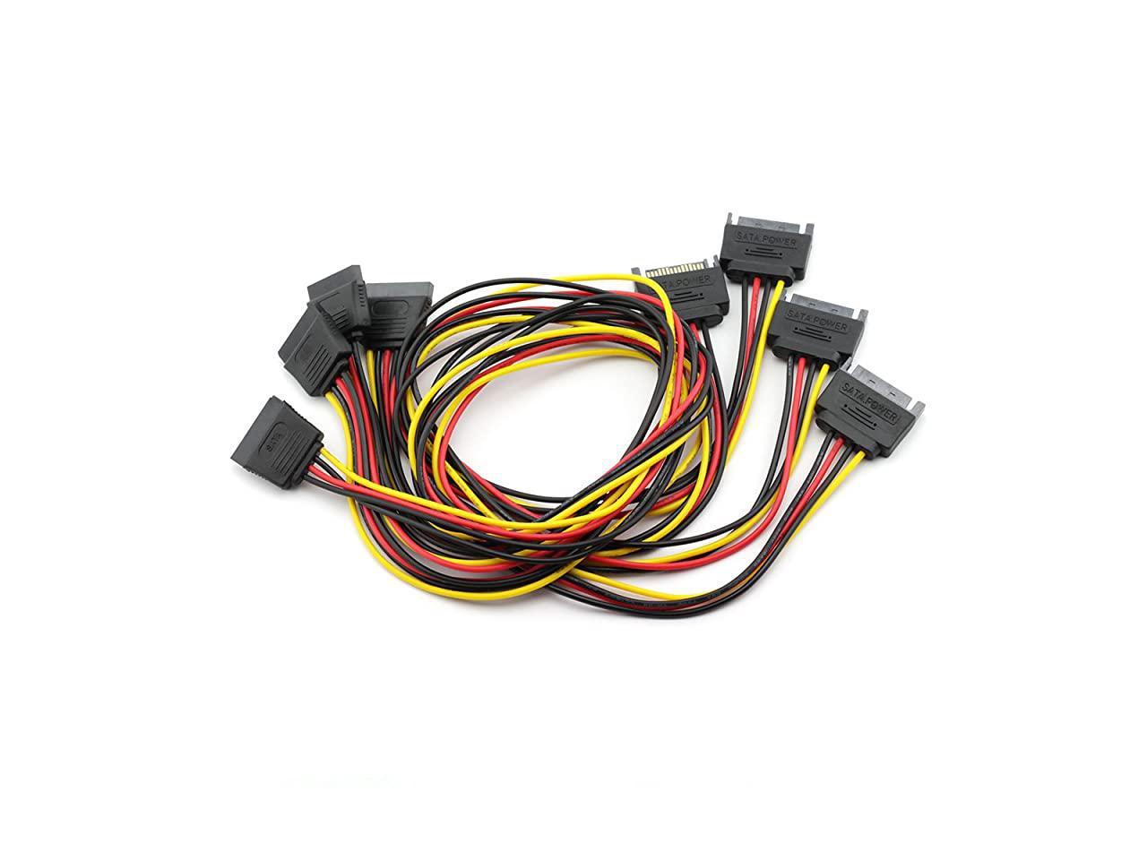 Pcs Sata Pin Power Adapter Line Sata Pin Male To Sata Pin