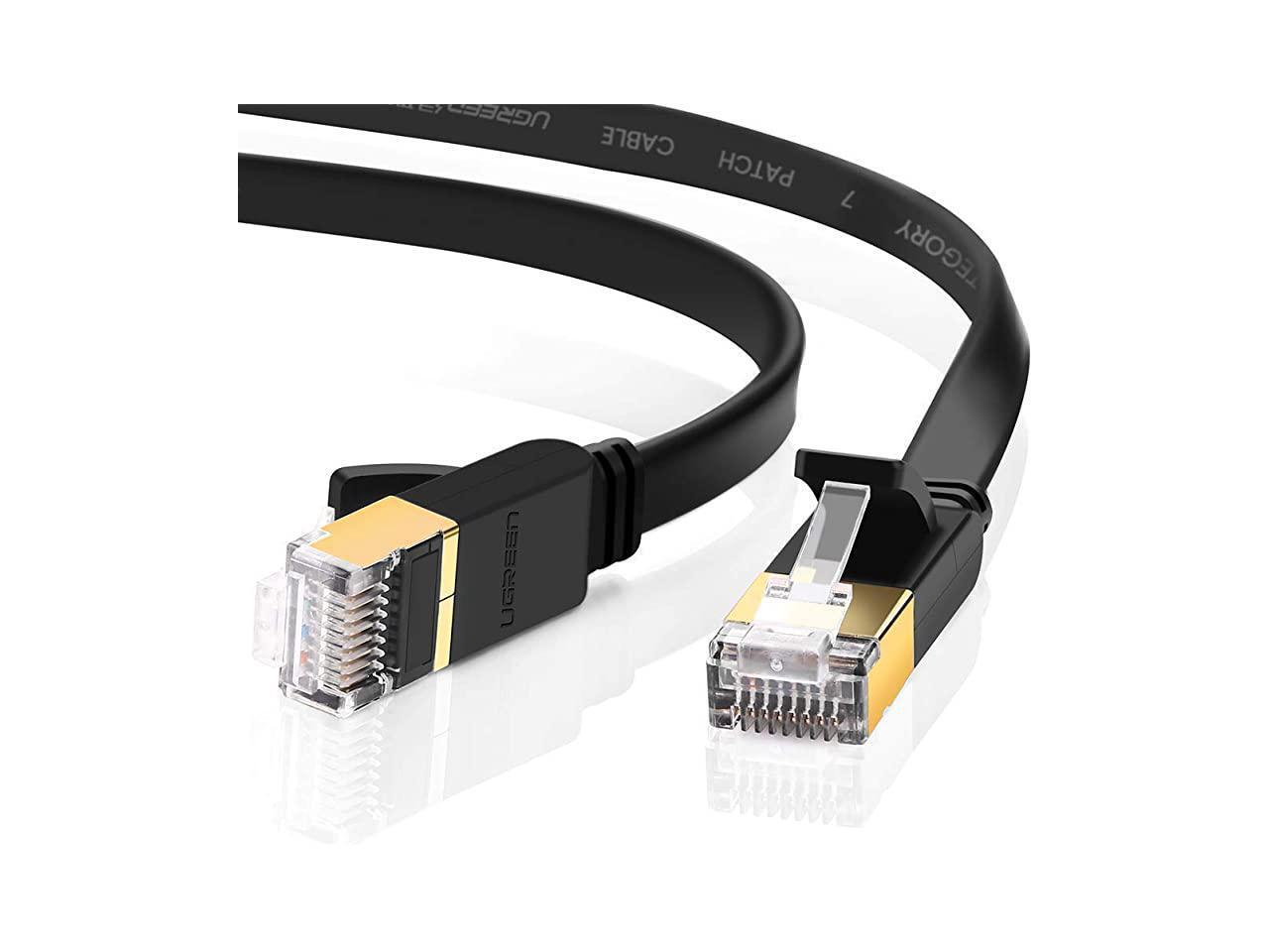 Cat 7 Cable Shielded Gigabit Flat Cat7 RJ45 LAN Cable High