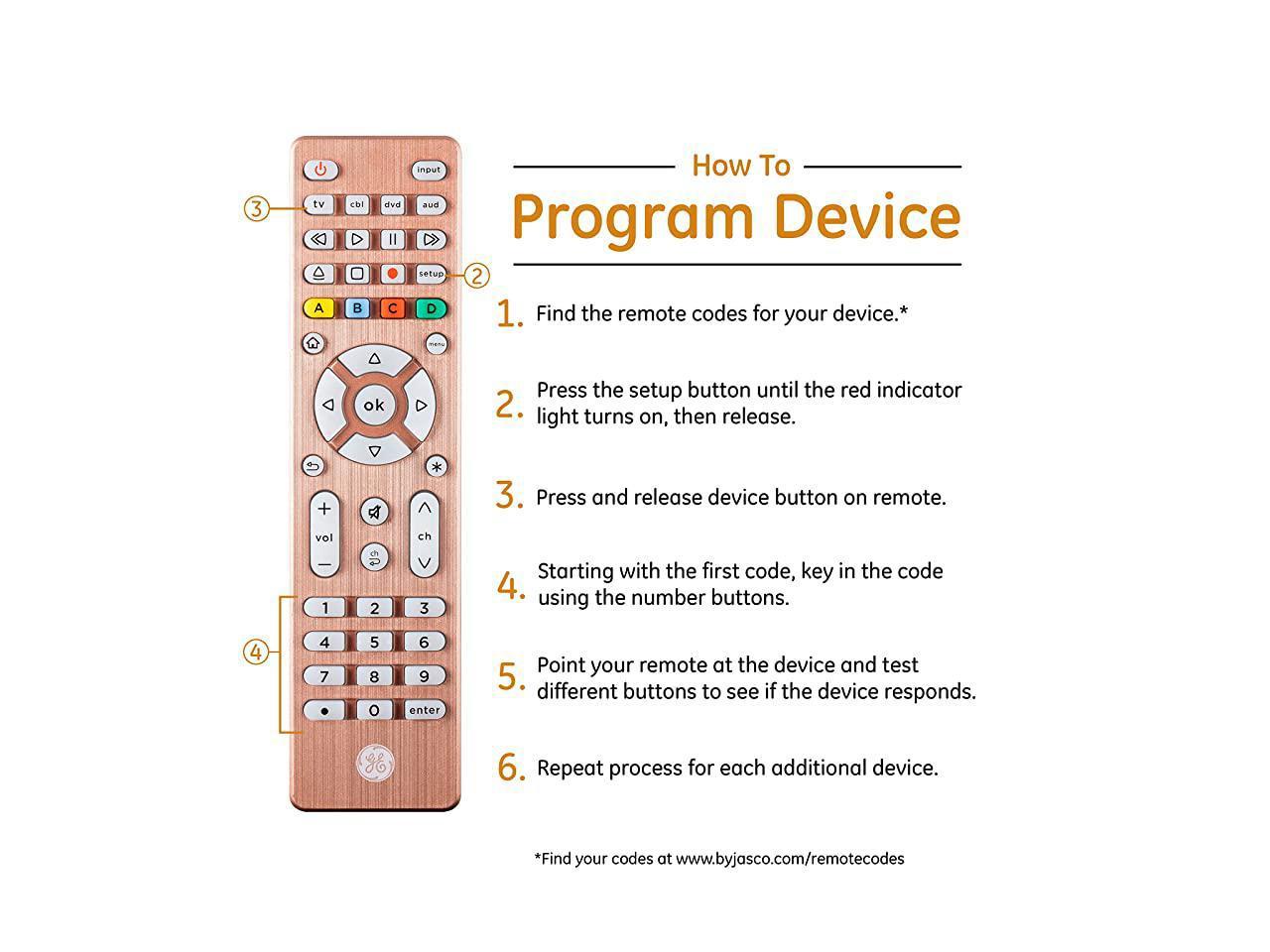 Backlit Universal Remote Control for Samsung Vizio LG Sony Sharp Roku