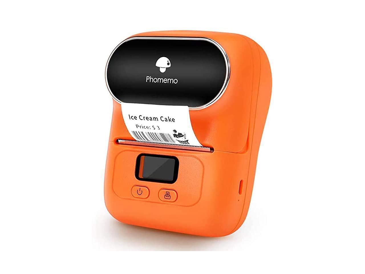 M110 Label Maker Portable Bluetooth Thermal Label Printer Maker for