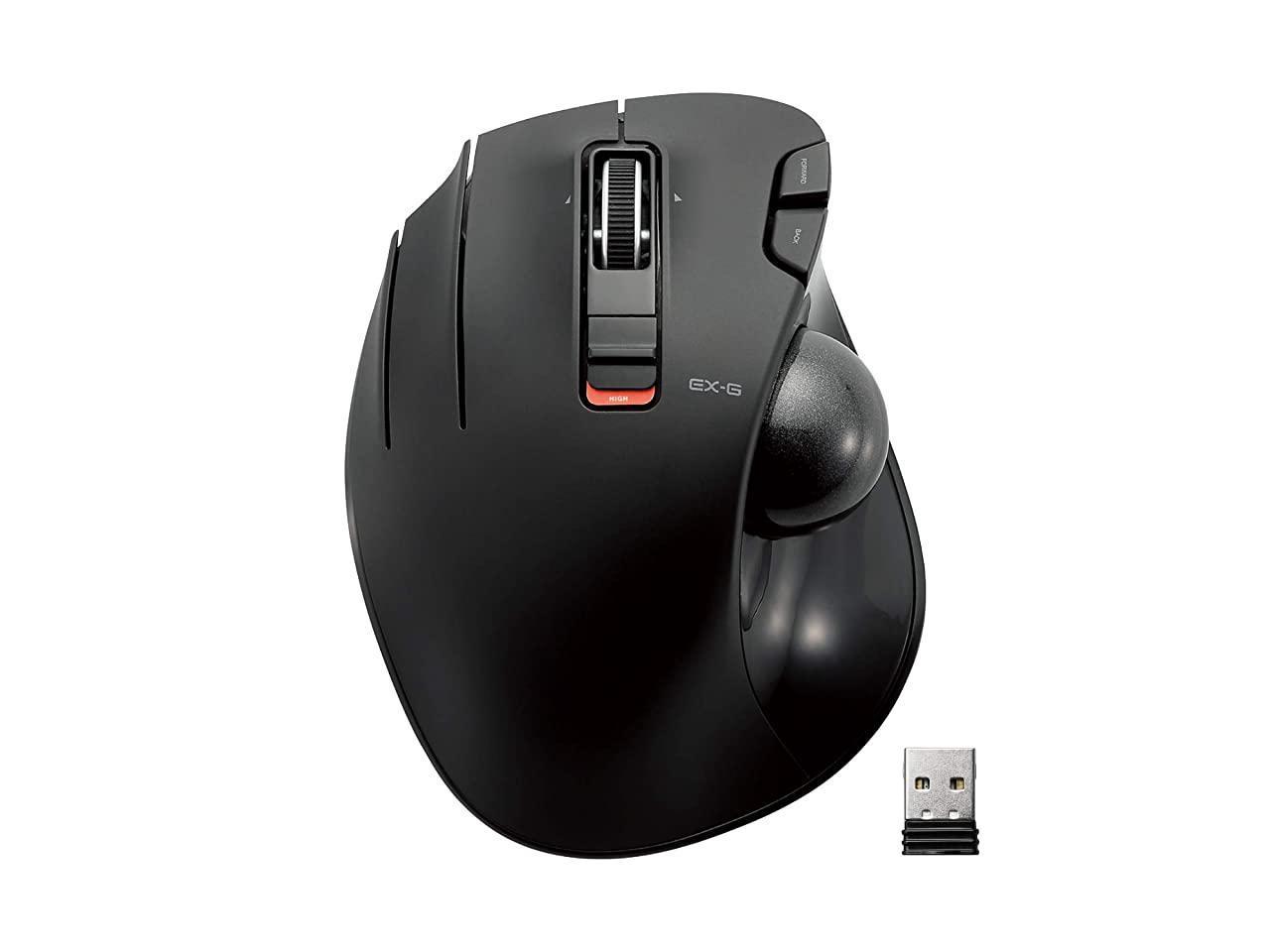 logitech trackball left handed