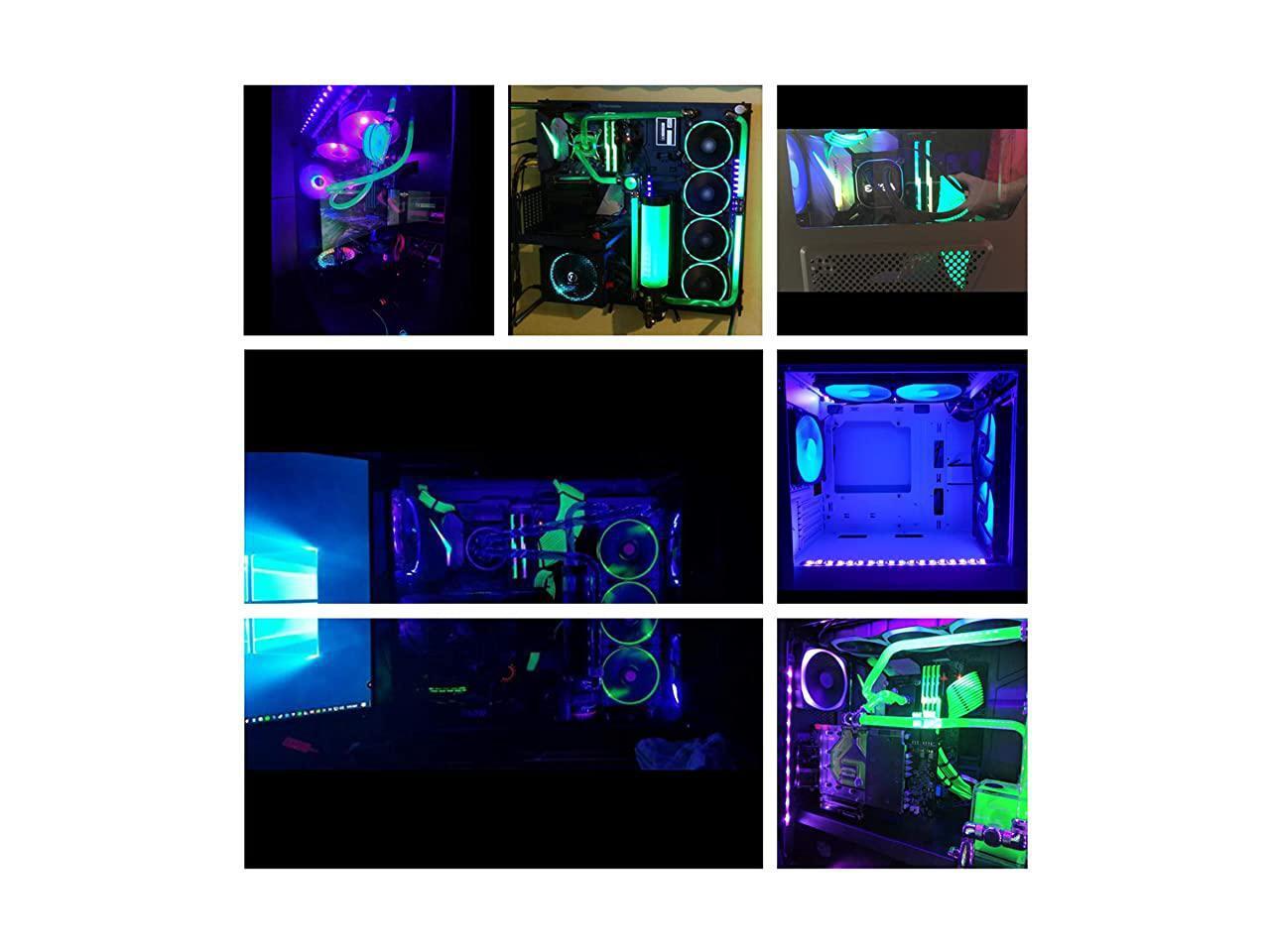 PC LED Flexible Light Strip Computer Lighting UV Purple with