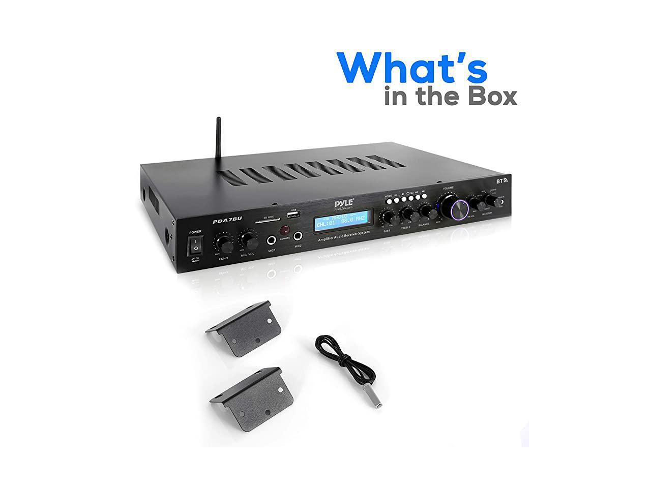 5 Channel Rack Mount Bluetooth Receiver Home Theater Amp Speaker Amplifier Bluetooth Wireless