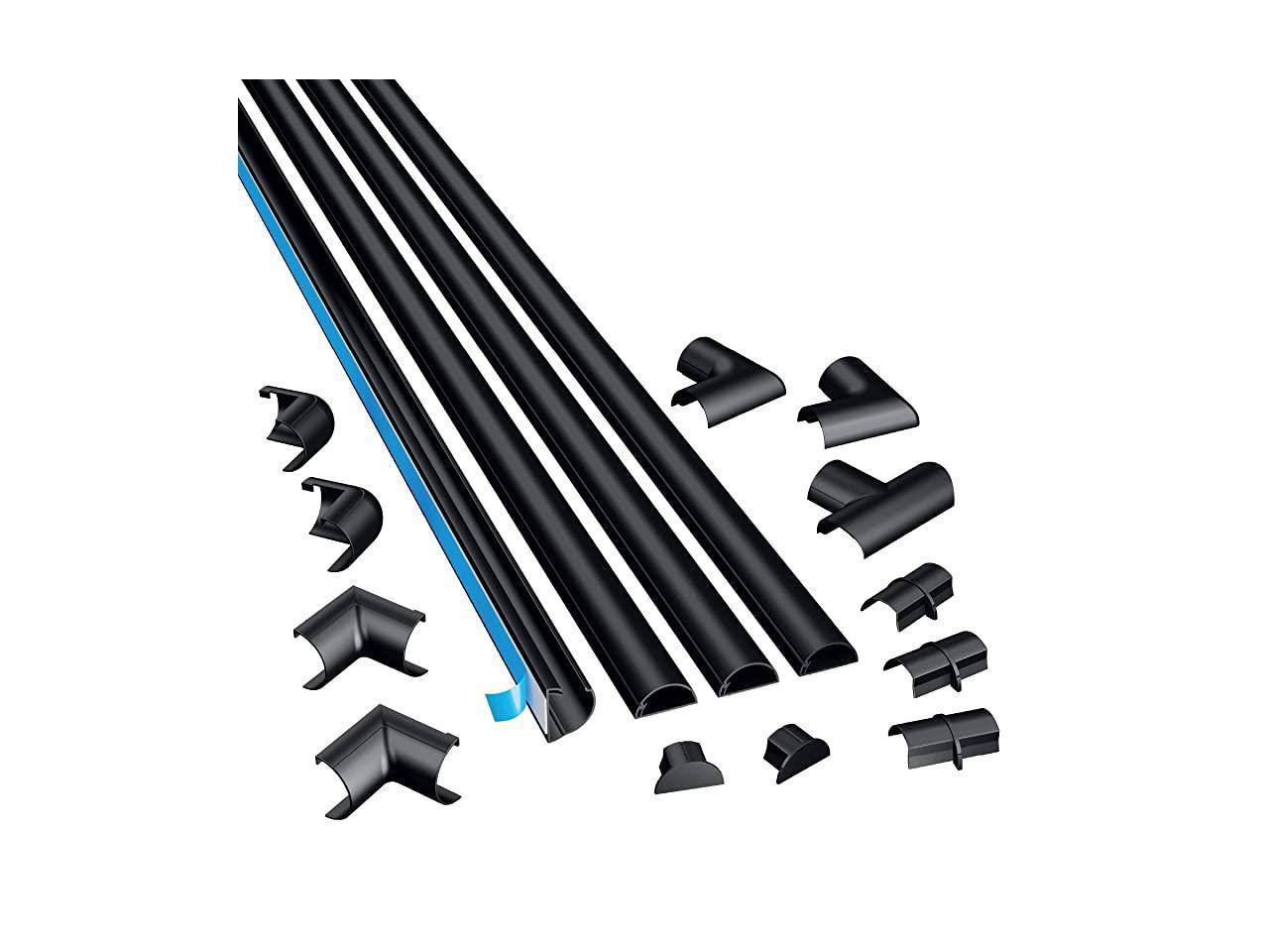 Micro Plus Cable Raceway Kit SelfAdhesive Wire Covers Electrical