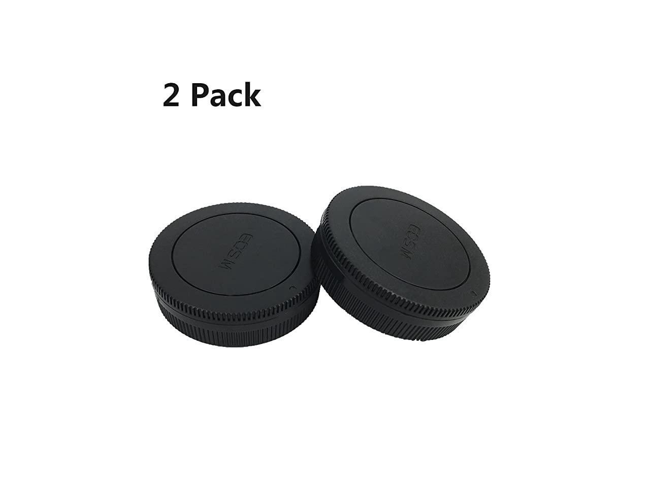 Lens Rear Cap and Body Cap for CANON EOS M Mirrorless Camera M2 M3 M10 M5 M6 