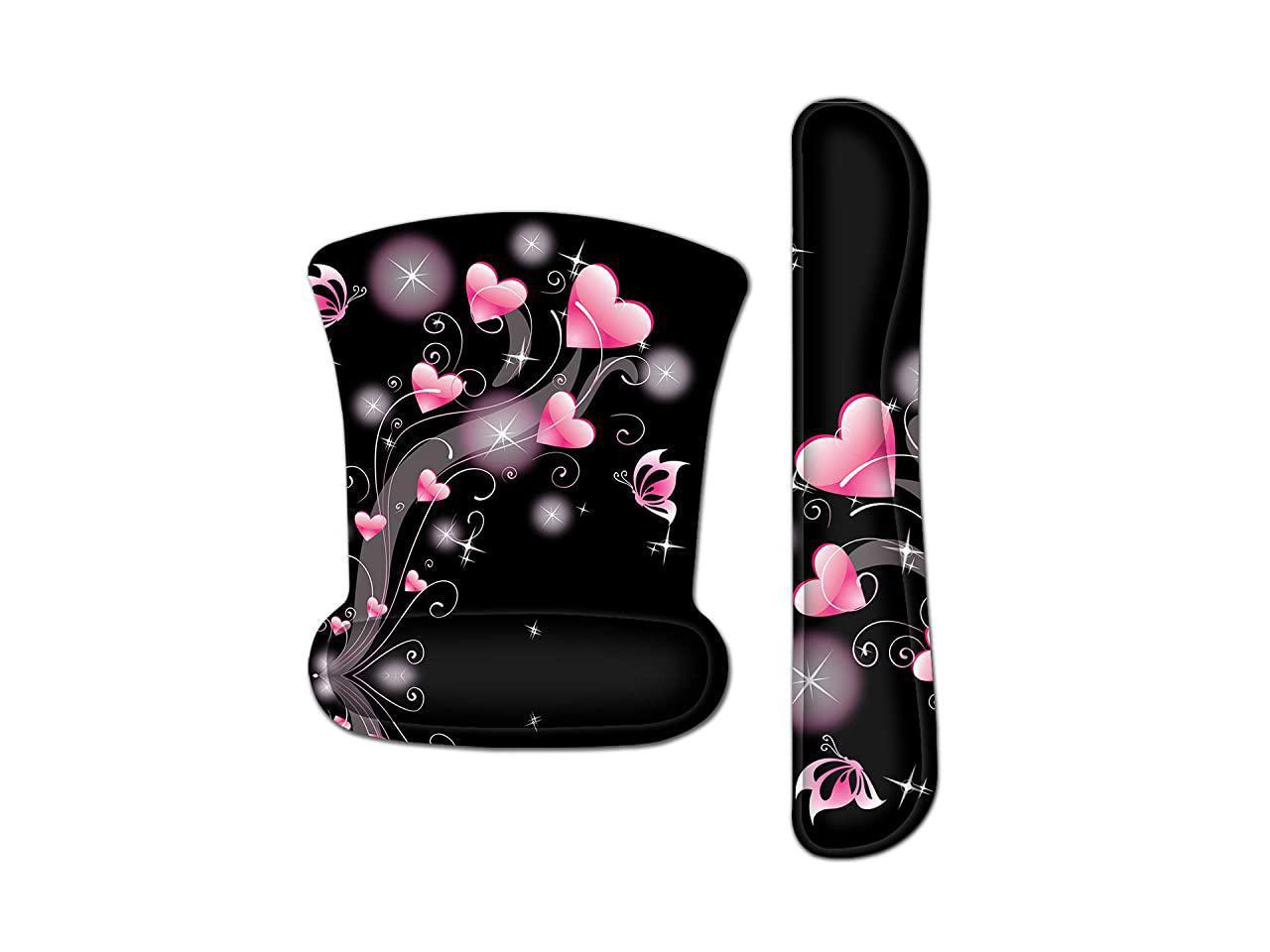 Keyboard Wrist Rest Pad Ergonomic Mouse Pad Set Cute Mouse Pad for