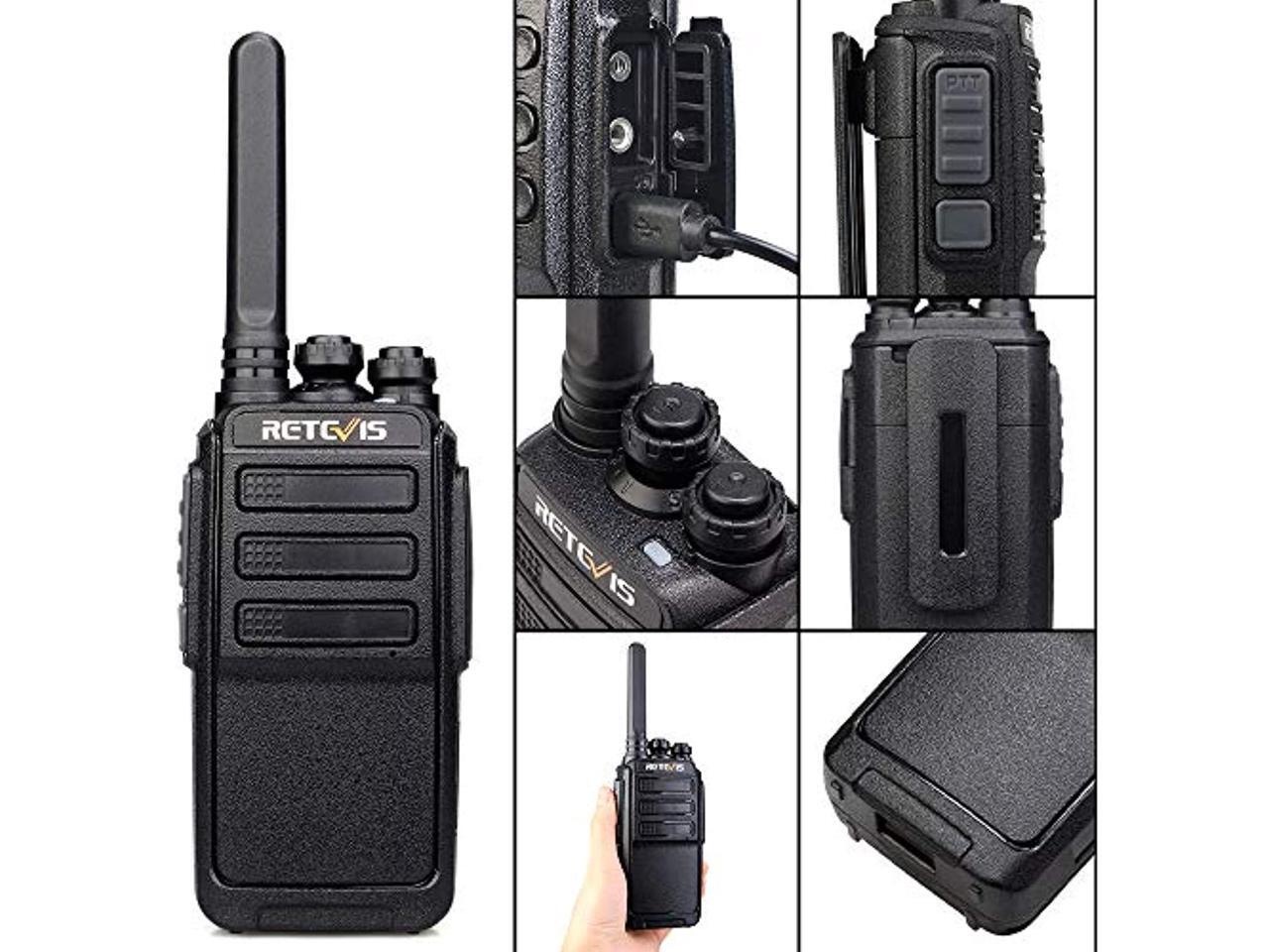 Rt28 Walkie Talkies Rechargeable,Small Two Way Radio,Local Alarm Vox