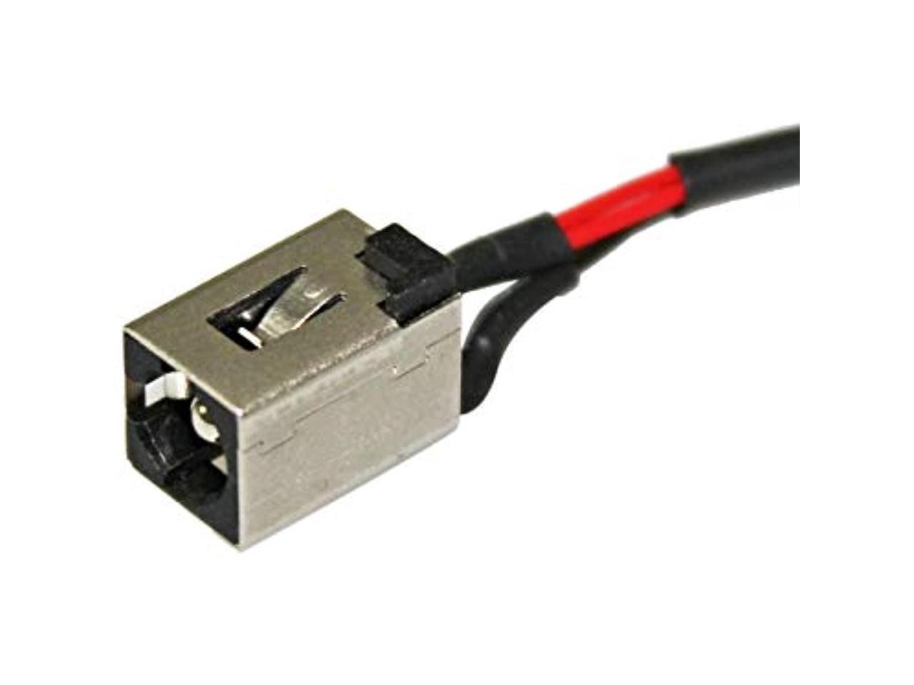 Dc In Power Jack W/Cable Socket Plug Charging Connector Port Replacement For Toshiba Satellite